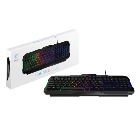 CLAVIER SEMI MECANIQUE GAMING MSI GK100 RGB
